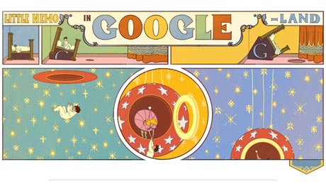 Google's American cartoonist and animator Winsor Zenic McCay
